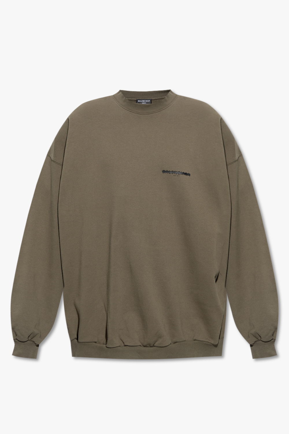 Green 2024 balenciaga sweatshirt